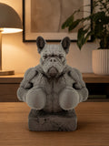 Fransk bulldog bokserfigur